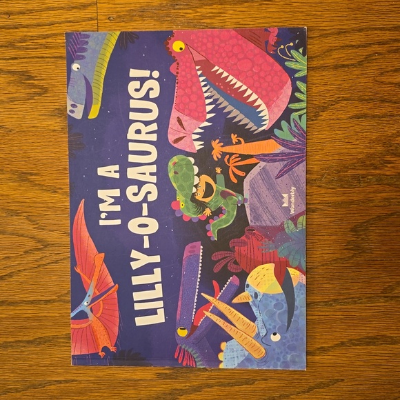 Lilly Dinosaur Custom Book - Picture 1 of 3
